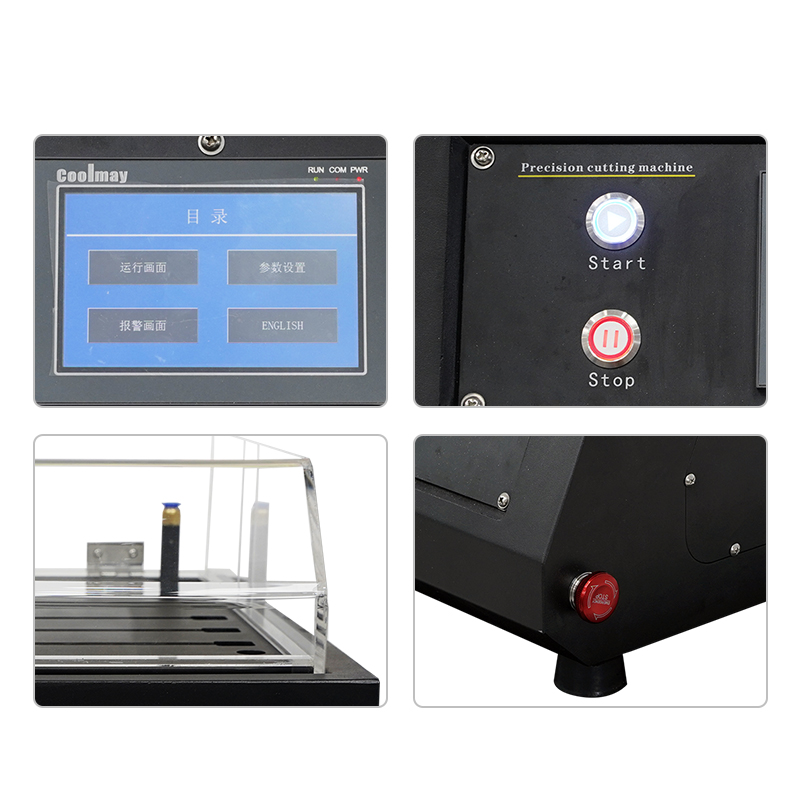 মেটালোগ্রাফিক স্পষ্টতা প্লেট কাটিয়া মেশিন PBQ-200